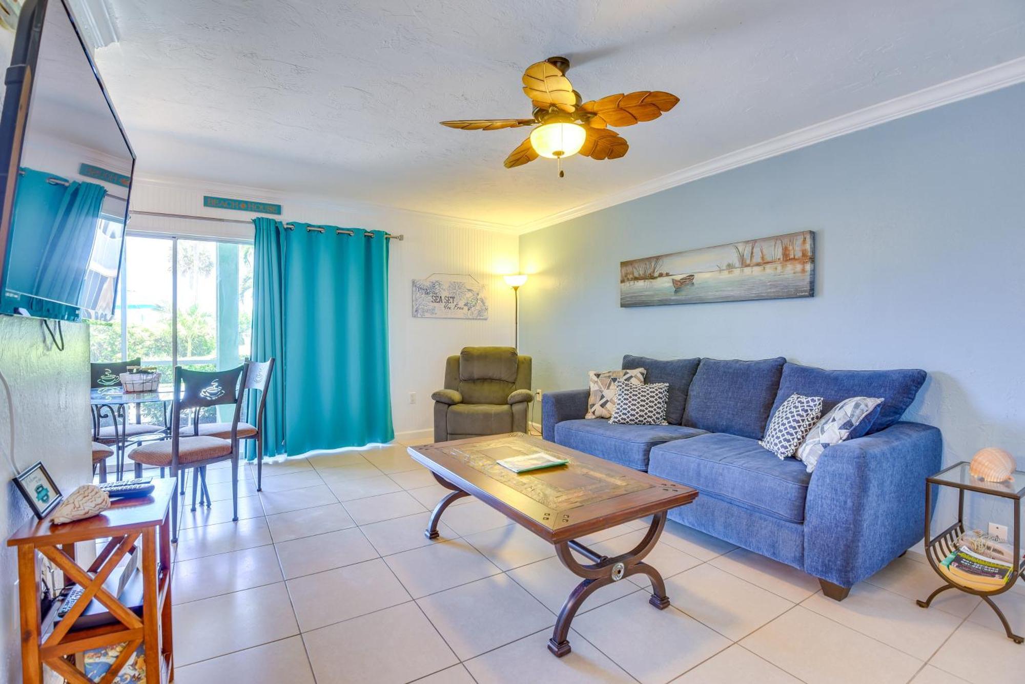 Apartmán Gulf Getaway With Porch And Direct Beach Access! Longboat Key Exteriér fotografie