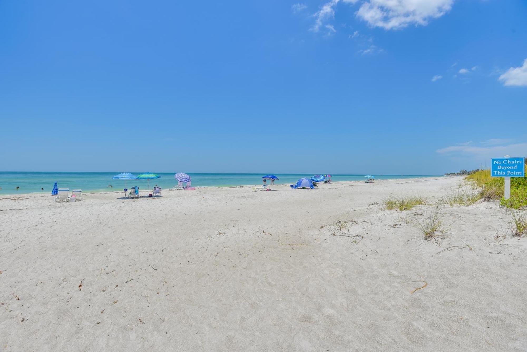 Apartmán Gulf Getaway With Porch And Direct Beach Access! Longboat Key Exteriér fotografie